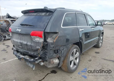 2015 Jeep Grand Cherokee Overland из США, поврежденный, VIN 1C4RJFCG1FC717207
